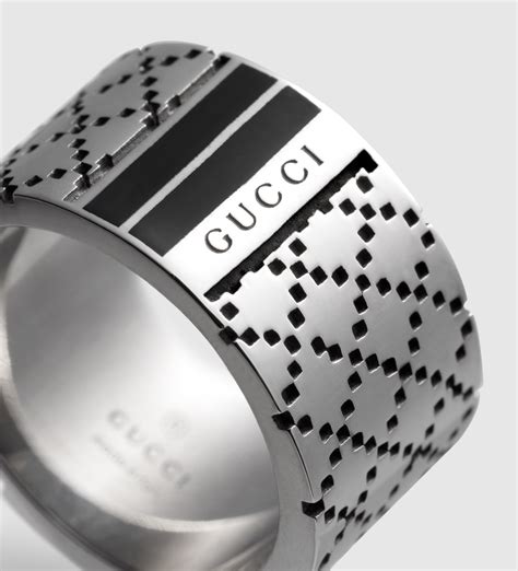 gucci ring homme|gucci silver ring for men.